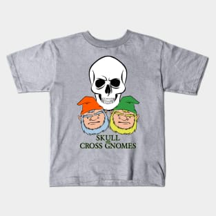Skull & Cross Gnomes Kids T-Shirt
